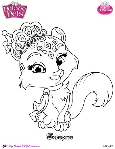 I had to share these free coloring free princess palace pets fern coloring page. Snowpaws Princess Palace Pets Coloring Page | SKGaleana