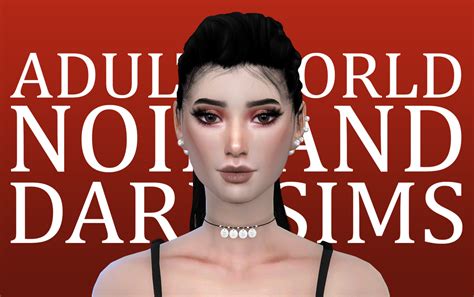 Ts4 Sim Models Cara And Monica Noir And Dark Sims Adult World