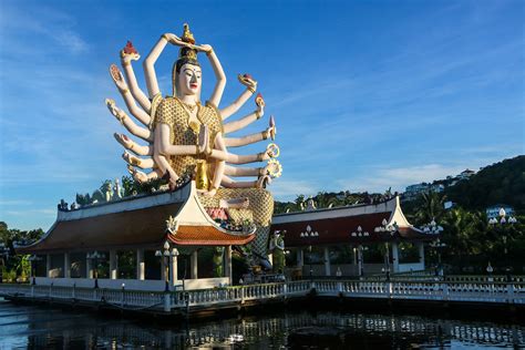 Wat Plai Laem Wat Plai Laem Ko Samui Thailand The Templ Flickr