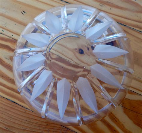 1980 S Carnegie Crystal Royal Doulton Bowl Made In Czech Etsy