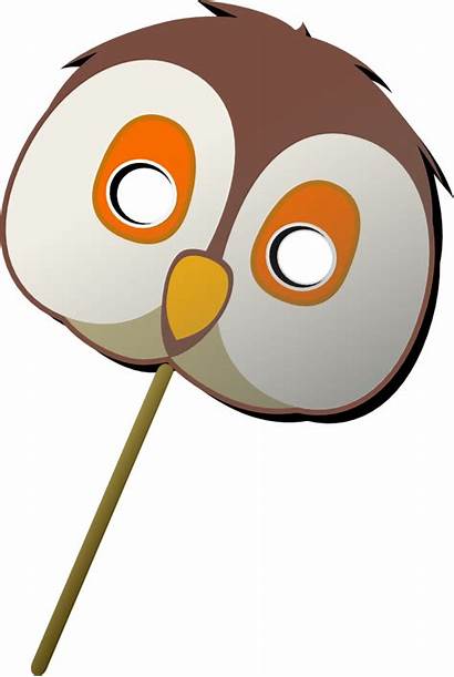 Mask Owl Clip Onlinelabels