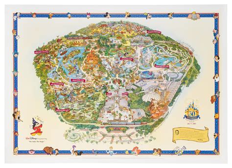 Sold Price Walt Disney Imagineering Exclusive Disneyland 50th