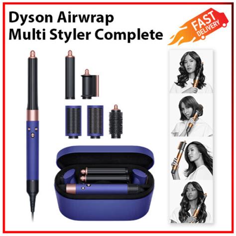 Dyson Airwrap Multi Styler Complete Long Women Hair Curler Vinca Blue