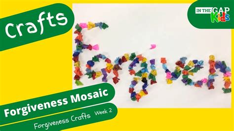 Forgiven Mosaic Sunday School Bible Crafts For Kids Forgiveness For