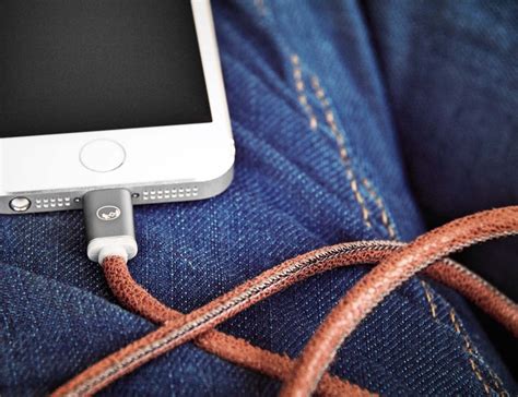 Lifestar Handcrafted Leather Lightning Cable By Plusus Gadget Flow