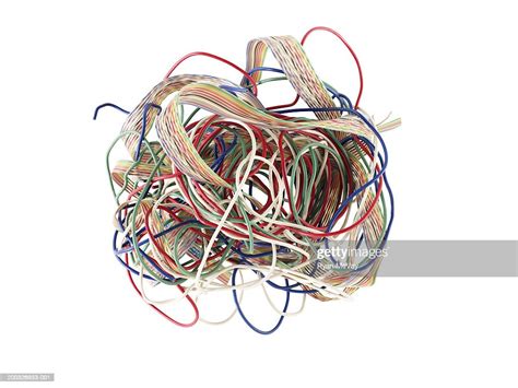 Tangled Wires And Cables High Res Stock Photo Getty Images