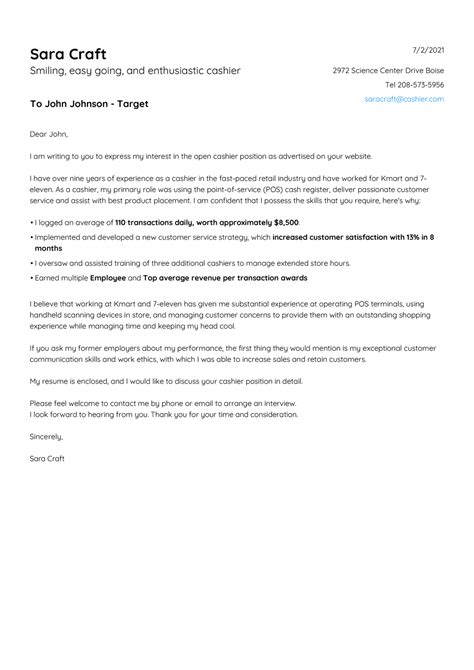 Cover Letter Templates For 2021 Free Download