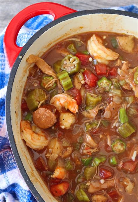 Authentic Louisiana Seafood Gumbo Recipe Foodrecipestory