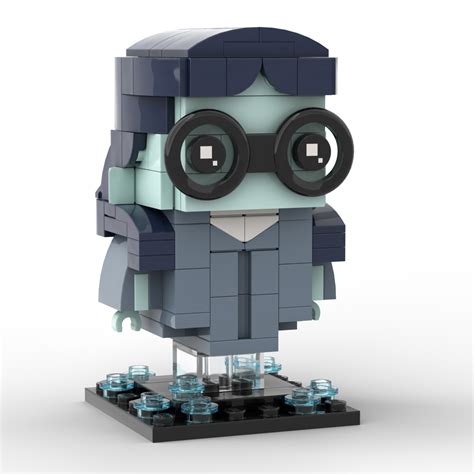 Lego Moc Moaning Myrtle Potter Brickheadz By Custominstructions Rebrickable Build With Lego