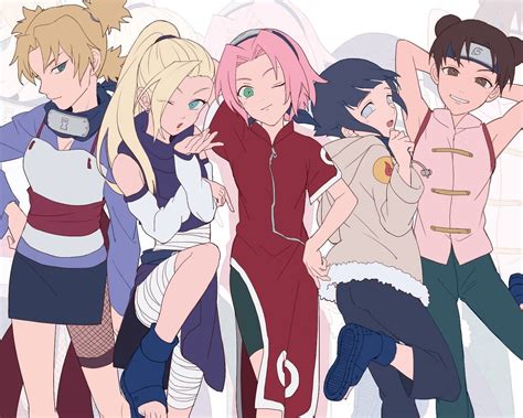 Girls De Naruto Personajes De Naruto Shippuden Personajes De Naruto
