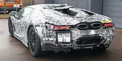 2023 Lamborghini Aventador Successor Spotted In Germany