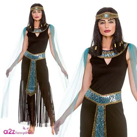 ladies princess cleopatra costume adults egyptian queen ancients fancy dress £20 99 picclick uk