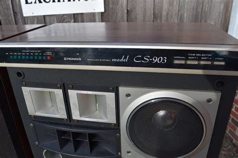 Pioneer Speakers Cs 903 Speakers Vintage Audio Exchange