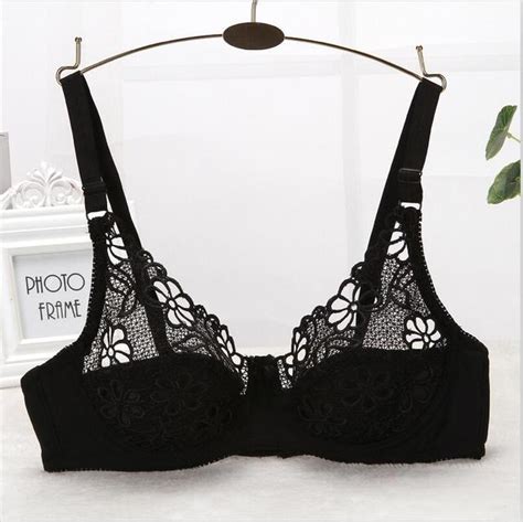 Sdrawing Sexy Lady Women Underwire Padded Up Embroidery Lace Bra 34 44b