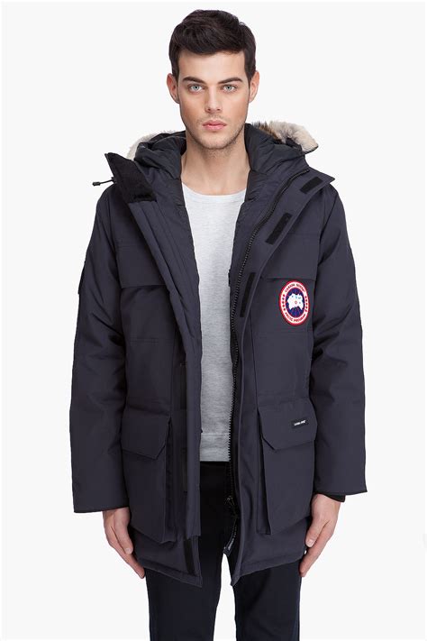 Canada Goose Expedition Parka In Blue For Men Lyst