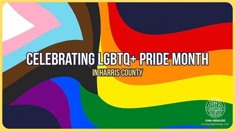 Office Of Judge Lina Hidalgo On Twitter Happy Lgbtq Pride Month Harris County Pridemonth
