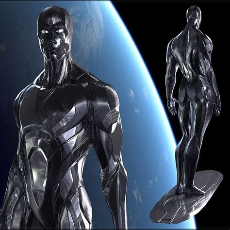 Mcu Concept Art Sliver Surfer Marvel Marvelfan Marvelart