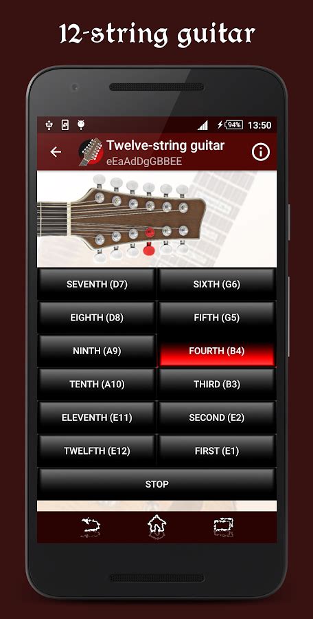 It also works for most stringed. Tune Your Guitar - Android Apps on Google Play