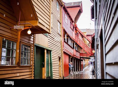 Bryggen Listed As World Heritage By Unesco Former Counter The