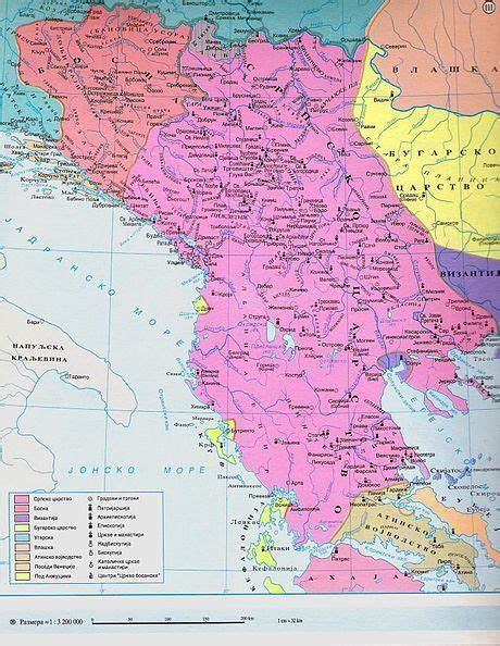 Стефан Душан — Википедија, слободна енциклопедија | Historical maps ...