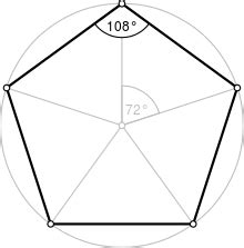 ∑ i = (n − 2) 180. What is the measurement of each interior angle of a 5 ...