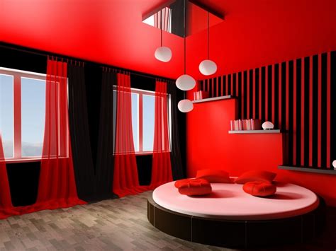 Spectacular Red Bedroom Designs For More Dramatic Atmosphere