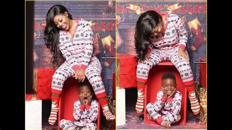 Kodak Black Baby Mama And Son Takes Christmas Pictures Youtube