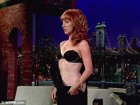 Kathy Griffin Strips On Live Tv Yet Again During Interview Daily Mail
