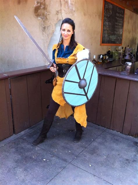 Price and other details may vary based on size and color. Viking shield maiden DIY costume for Renaissance faire. Handmade Deerskin dress and thrift store ...