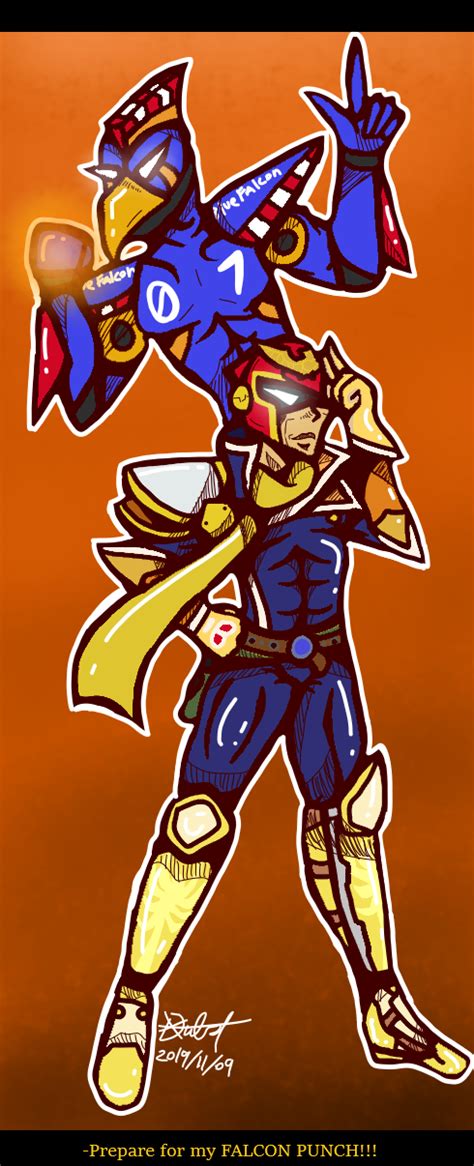 Captain Falcon And The Blue Falcon By Dubst06 On Deviantart