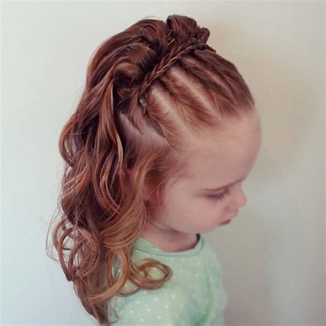 If we are talking about a thick head of hair, you can leave it long, medium length or short and spiky! 20 Super Sweet Baby Girl Hairstyles