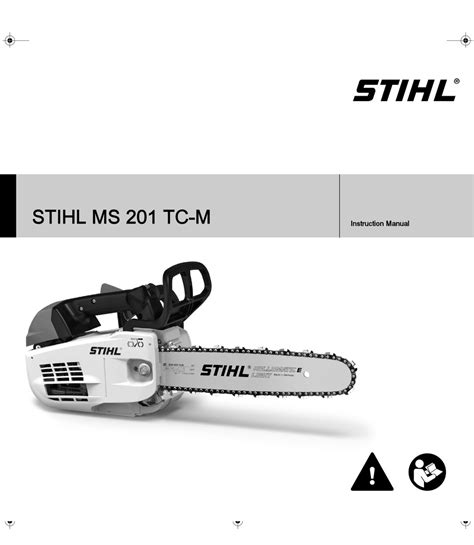 Stihl Ms 201 Tc M Instruction Manual Pdf Download Manualslib