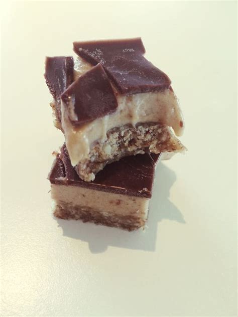 I Made Raw Vegan Salted Caramel Slices Adapted From Deliciouslyella