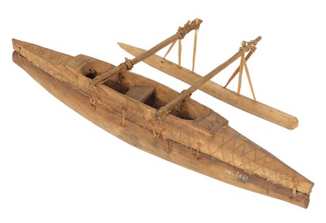 Passenger Vessel Canoe Polynesian Outrigger Royal Museums Greenwich