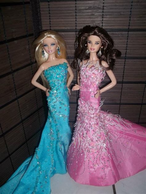 Miss Barbie Universe Strapless Dress Formal Barbie Miss Miss Pageant