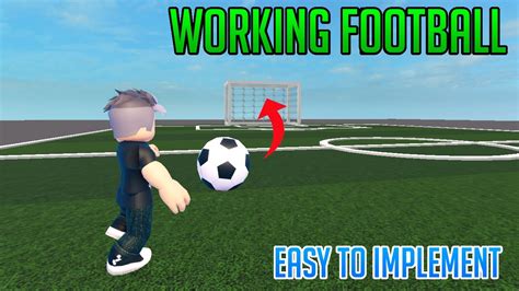How To Make A Working Football In Roblox Studio Youtube