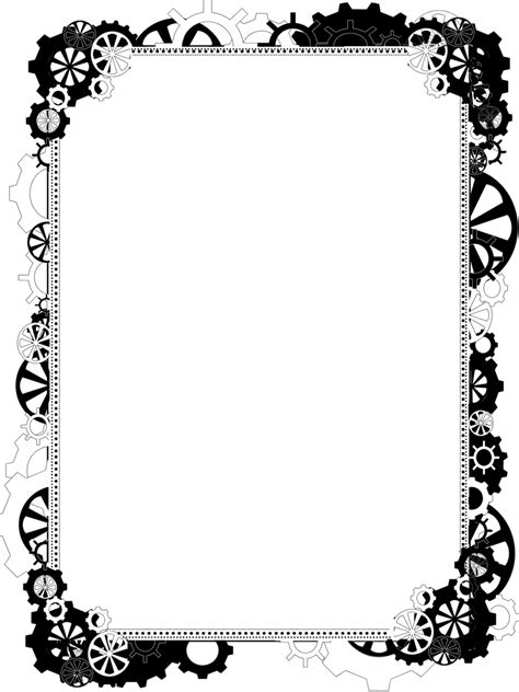Free Steampunk Border Png Download Free Steampunk Border Png Png