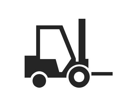 Forklift Silhouette At Getdrawings Free Download