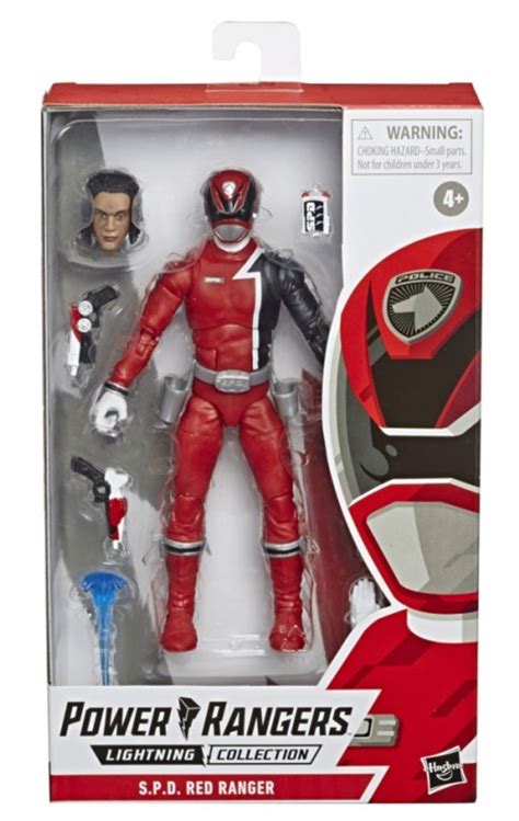 First In Package Look At Lightning Collection Spd Red Ranger Tokunation