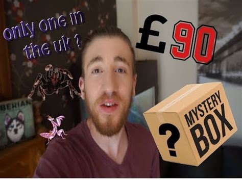 £90 Mystery Box from TheSpiderShop - YouTube