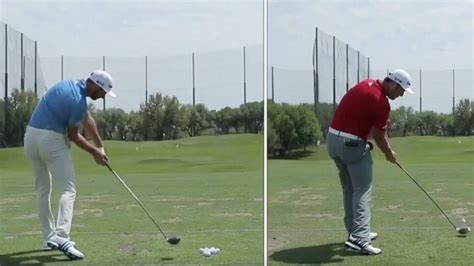John daly's impact position here with iron is really good with hands leading clubhead. Why do golfers lack spine?