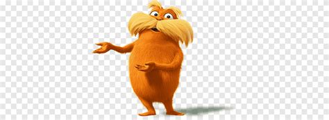 Free Download Disney Orange Creature Character The Lorax Showing