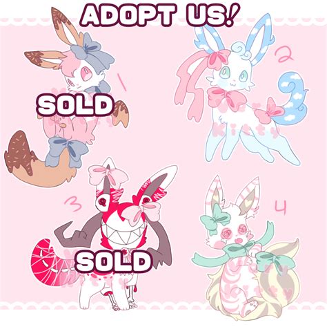 Open Auc Reduced Misc Sylveon Adopts By Verykitty On Deviantart