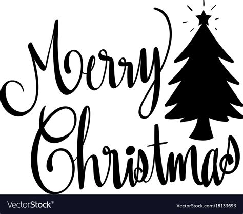 A vector illustration of christmas word art with have a very merry christmas phrase on a fancy frame against a colorful christmas theme stripe background. Word expressions for merry christmas Royalty Free Vector