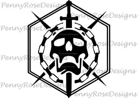 Download Destiny 2 Death Skull / Destiny 2 SVG / D2 Raid Emblem ...