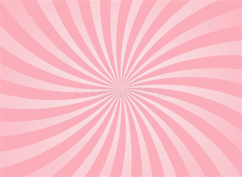 Sunlight Swirl Rays Wide Background Pink Spiral Burst Wallpaper Stock