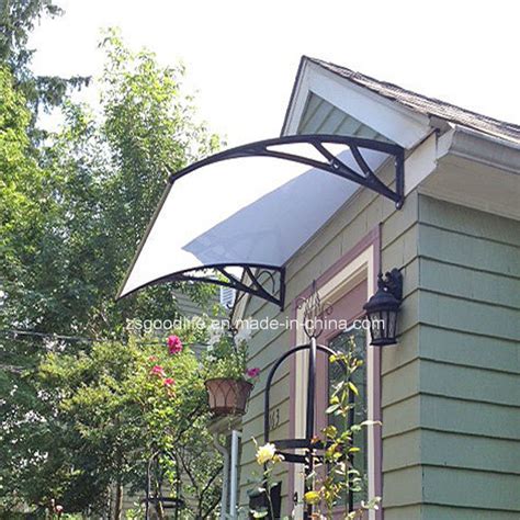 Jinhua yuanzhixin leisure products co.,ltd is best polycarbonate door canopy, polycarbonate patio canopy and polycarbonate porch canopy supplier, we has good quality products & service from china. China Wind Resistant Outdoor Canopy Roof for Door ...