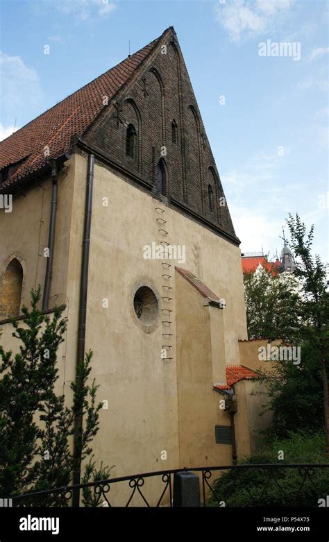 Czech Republic Prague Old New Synagogue Gothic 13th Century
