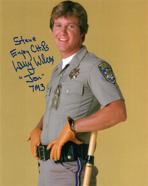 Larry Wilcox Chipssigned At Chiller Theatre 4 23 16 Larry Wilcox Action Tv Shows