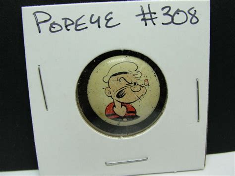 popeye kellogg s pep cereal pin back button s 308 dated 1946 2013604718